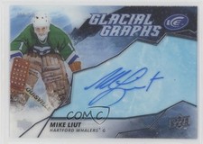 2019-20 Upper Deck Ice Glacial Graphs Mike Liut #GG-ML Auto 0o5t
