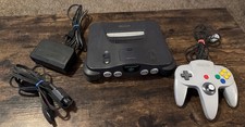 Nintendo 64 N64 Console Bundle w/ OEM Controller Cords Tested Working USA J2