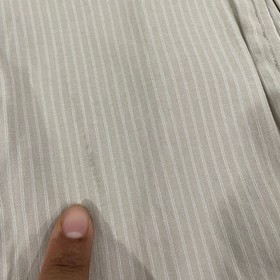 NWT Lefties Corset Women Xs Tan Pin Striped Buckle Croppped