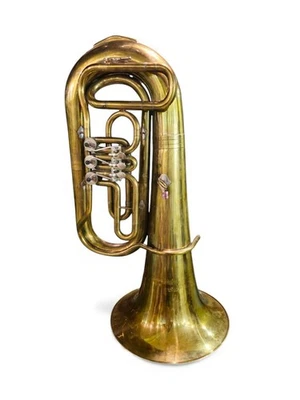 Vintage Orpheus Tuba 1984 Kyiv USSR Key C/Eb Coded No 1337 NOS - Image 1 of 4