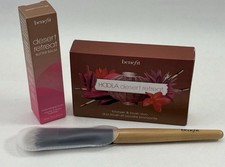Benefit Cosmetics Hoola Desert Retreat Bronzer  Blush Duo  Lip Balm  Brush