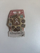 New - Disney Parks - Authentic Christmas Gingerbread Resorts Pin 2025 LR