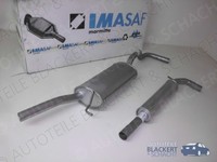 Imasaf Auspuffset Ab Kat für Seat Cordoba 1.8 I 66KW 1994-1996 | MSD + ESD