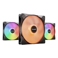 Be Quiet BL127 140 mm PWM Light Wings LX Triple-Pack Fan Black