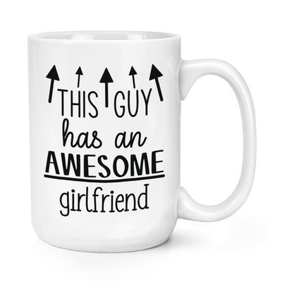 Das Guy Hat Einen Toll Freundin 426ml Groß Becher Tasse Valentinstag Liebe Best