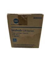 NEW KONICA MINOLTA Bizhub C35 Toner Cartridge CYAN A0X5432 GENUINE TNP22C