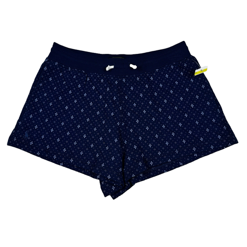 Ralph Lauren Polo Country Shorts Girls XL (16) Quilt Blue Drawstring Pockets