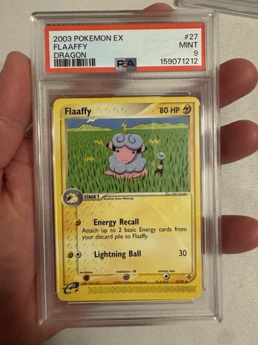 Flaaffy graded PSA 9 for sale on eBay
