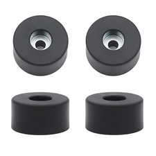 Air Compressor Isolator Pads - 4 Pack Replacement Rubber Feet 192310GS Black