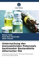 Manel Talbi (U. A.) | Untersuchung Des Bioinsektiziden Potenzials Bestimmter...