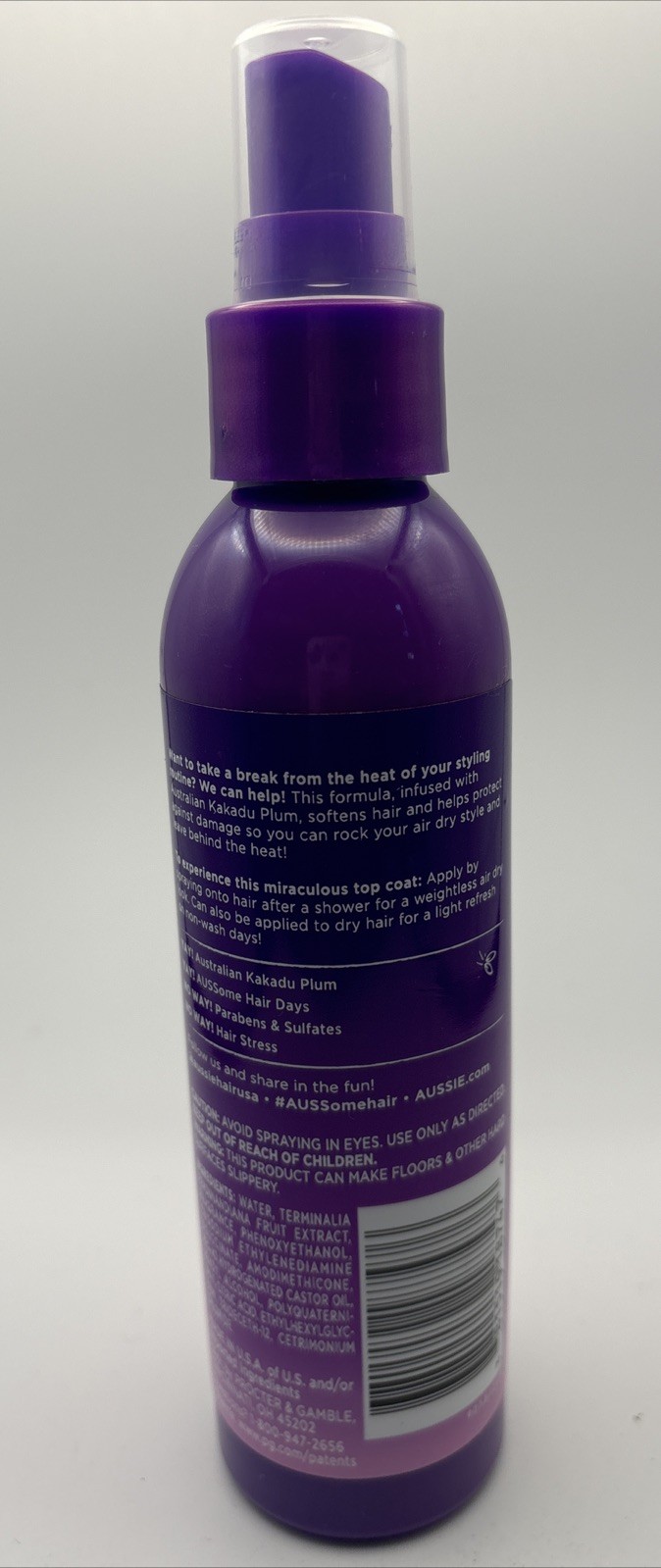 Aussie Soft Halo Air Dry Spray With Australian Kakadu Plum 5.7 fl. Oz