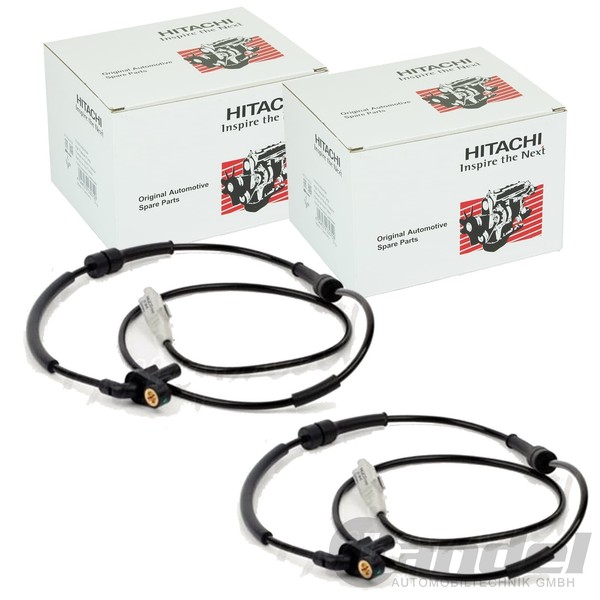 2X Astemo Hitachi ABS-SENSOREN Vorne FüR CitroËN Berlingo Peugeot Partner-image