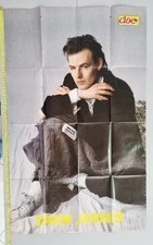 THEN JERICO POSTER IOE ORIGINAL MUSIC 80s 80s VINTAGE NEVER ATTACHED