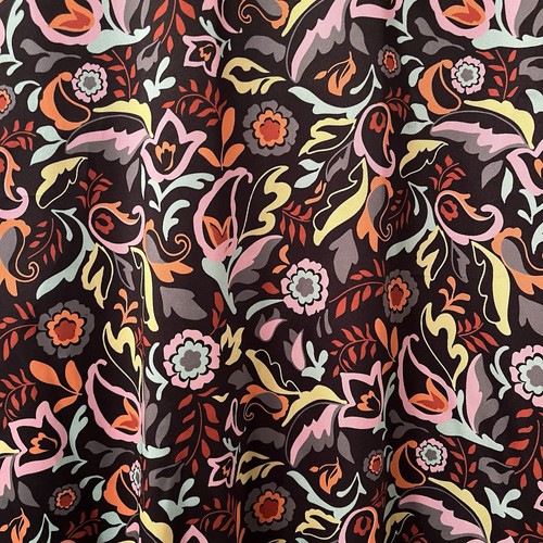 TED BAKER London Flower Power Satin Front Jumper Sweater Size 1 XS Black Ilaniah - Picture 7 of 14