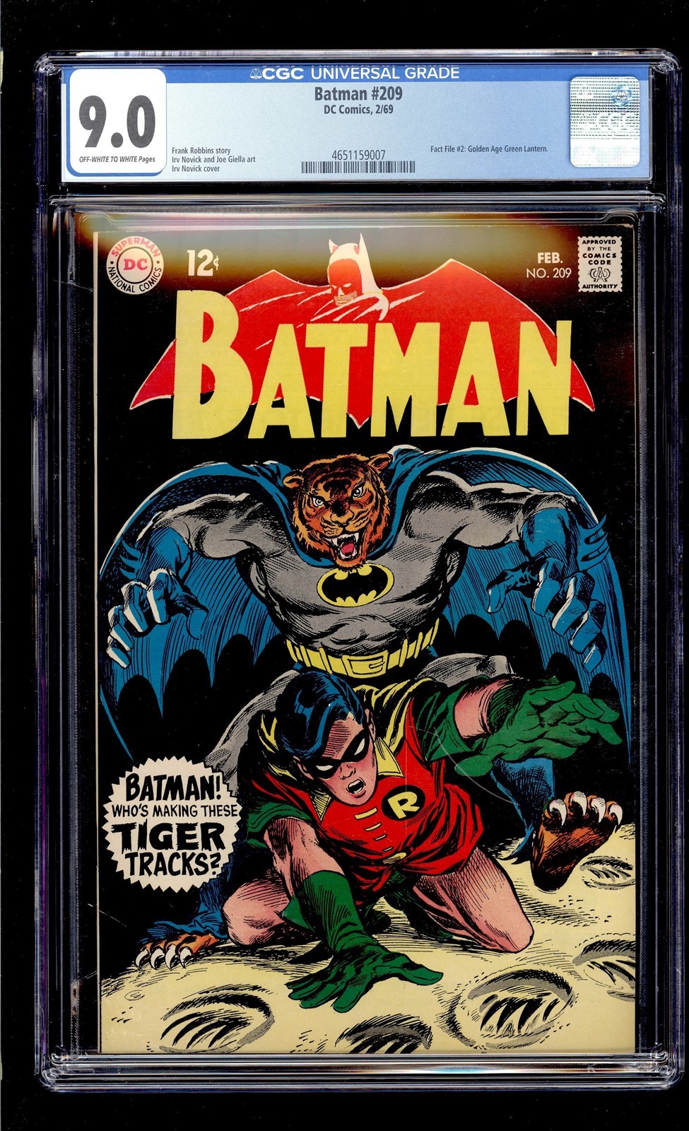DC Comics Batman No. 209 アメコミ Batman #209 Value - GoCollect