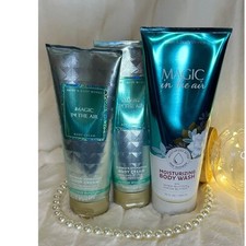 Bath  Body Works Magic in the Air Body Cream Body Wash Shea Butter Set