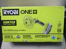 RYOBI ONE+ 18V Cordless VORTEX Power Scrubber (Tool Only) No Battery P4510