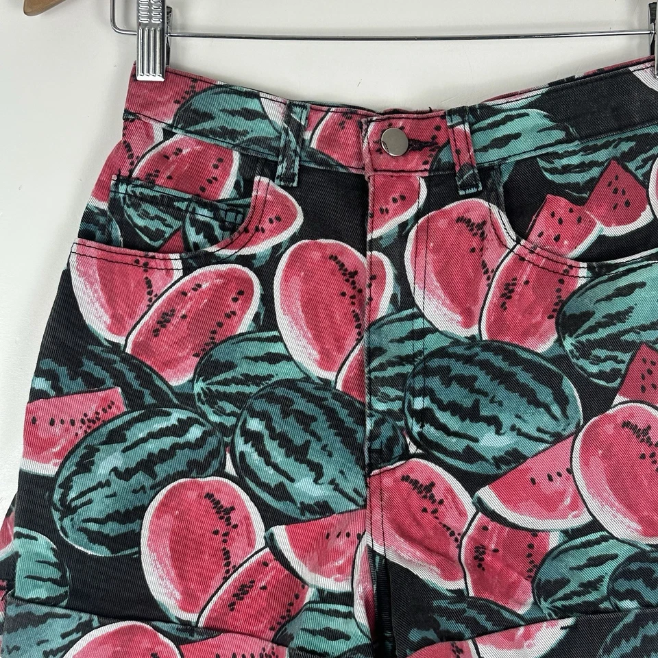 Pantalones cortos para mujer American Apparel con estampado de sandía talla 28/29 Foto 2 de 4