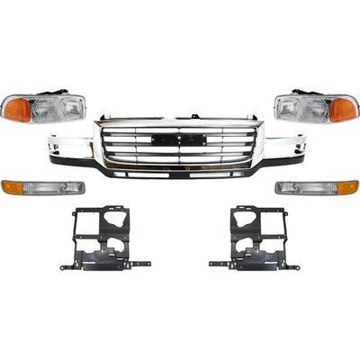 Grille Grill for GMC Sierra 2500 HD Classic 3500 Heavy Duty Truck 2003-2006