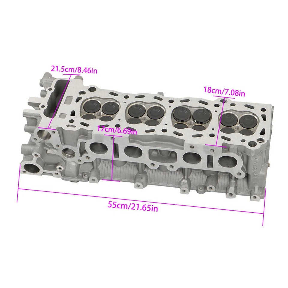 Cylinder Head For 1994-2000 Toyota 4-Runner T-100 Tacoma 2.4L 2.7L 2RZFE 3RZFE Foto 3 de 4