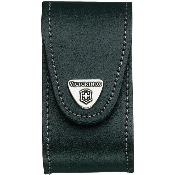 Victorinox Pocket Knife Leather Belt Pouch 5-8 Layers Black - Image 2