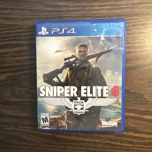 Sniper Elite 4 (Sony PlayStation 4, 2017) No Manual Same Day Free Shipping
