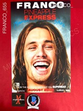 James Franco autographed signed 11x17 photo This is the End Beckett COA