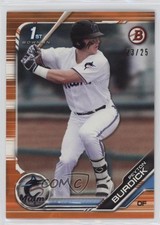 2019 Bowman Draft Orange 23/25 Peyton Burdick #BD-74 13iq