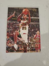 1997 Fleer Gary Payton #20 All Star Seattle Supersonics Basketball Card