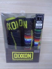 Dixxon Boxer Briefs Premium 2 Pack Mens Size Medium Black/Rainbow