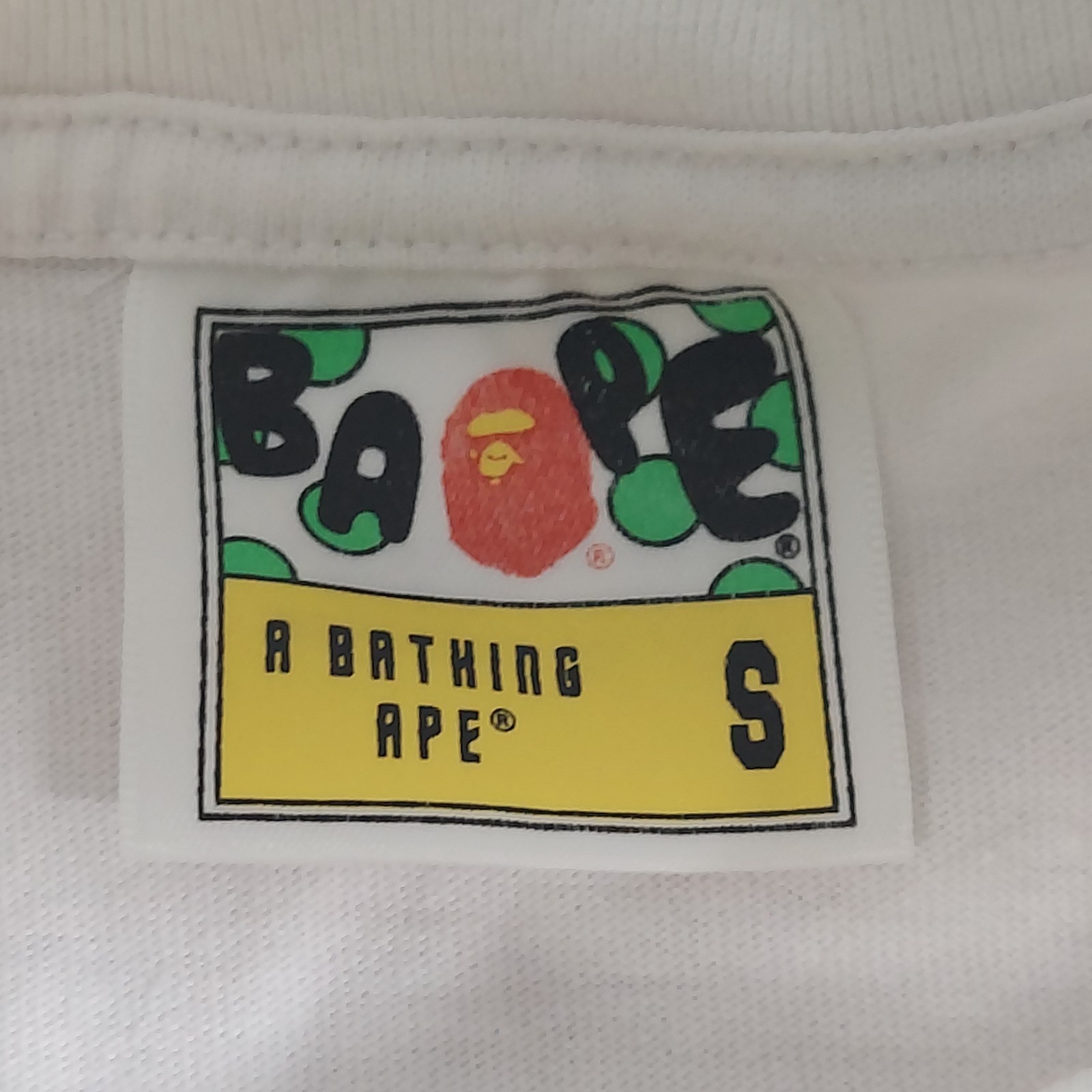 A Bathing Ape (BAPE) x Hajime Sorayama T-Shirt Size S White thumbnail 6