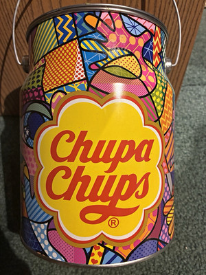 Chupa Chups Multicolor Yellow Red, Rare Collectible from Mexico. Candy included