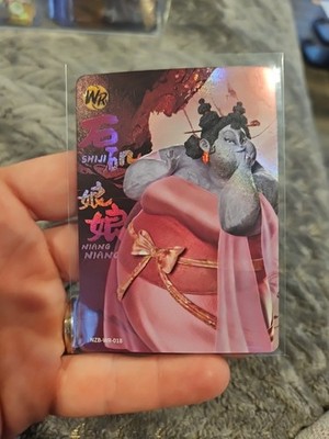 Ne Zha 2 Collectible Card featuring Niang Niang  WR 018 Foil 