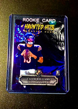 Caleb Williams Rookie 1/2 Refractor Purple Wild Card Superstar SP /ONLY 2 MADE!/. rookie card picture