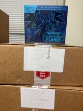 Pokemon Phantasmal Flames Elite Trainer Box CASE (10x ETB) - Ship ASAP!