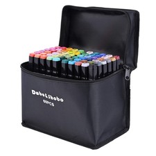 60 Color Alcohol Marker Pens, Bright Permanent Markers For Coloring, Markers ...