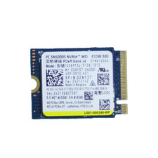 WD SN5000S 512GB M.2 2230 NVMe PCIe Gen4x4 SS...