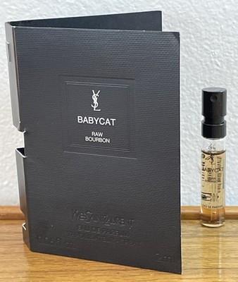 Babycat Raw Bourbon Le Vestiaire Des Parfums Yves Saint Laurent 2ml Sample NEW
