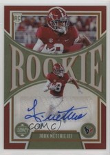 2022 Legacy Rookies Premium Penmanship Ruby 1/50 John Metchie III #156 Auto 1m1f