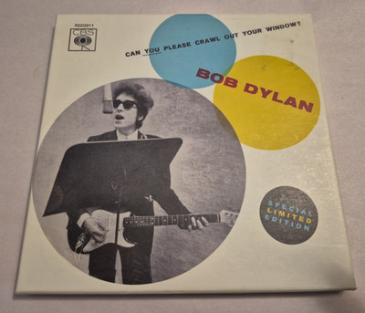 Bob Dylan Four 7'' Mono 45-RPM Singles Box Set Can You Please Crawl Numbered Rock