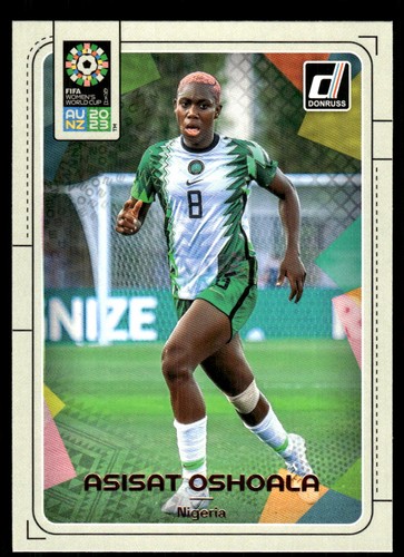Asisat Oshoala 2023 Donruss FIFA Women's World Cup #122 Nigeria AutographDen