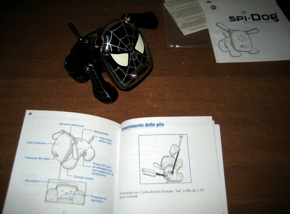 Robot SPI-DOG 'Segui il Ritmo' Spiderman Merchandising originale Hasbro Marvel - Immagine 3 di 4