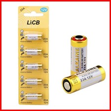 LiCB A23 23A 12V Alkaline Battery 5-Pack