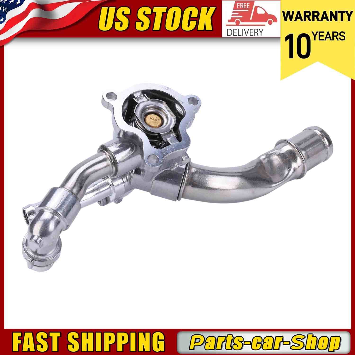 FOR 2018-2024 JEEP WRANGLER JL 2.0L TURBO ENGINE COOLANT THERMOSTAT HOUSING NEW