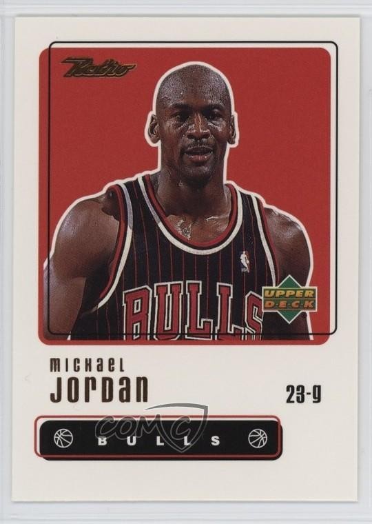1999-00 Upper Deck Retro Michael Jordan #1 HOF 13ib
