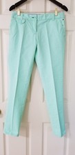 Tommy Hilfiger Womens Pants Chinos Straight Leg Mint Cotton Flat Front Sz. 6