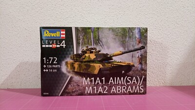 Revell M1A1 AIM(SA)/M1A2 Abrams 1:72 126 teile (03346)