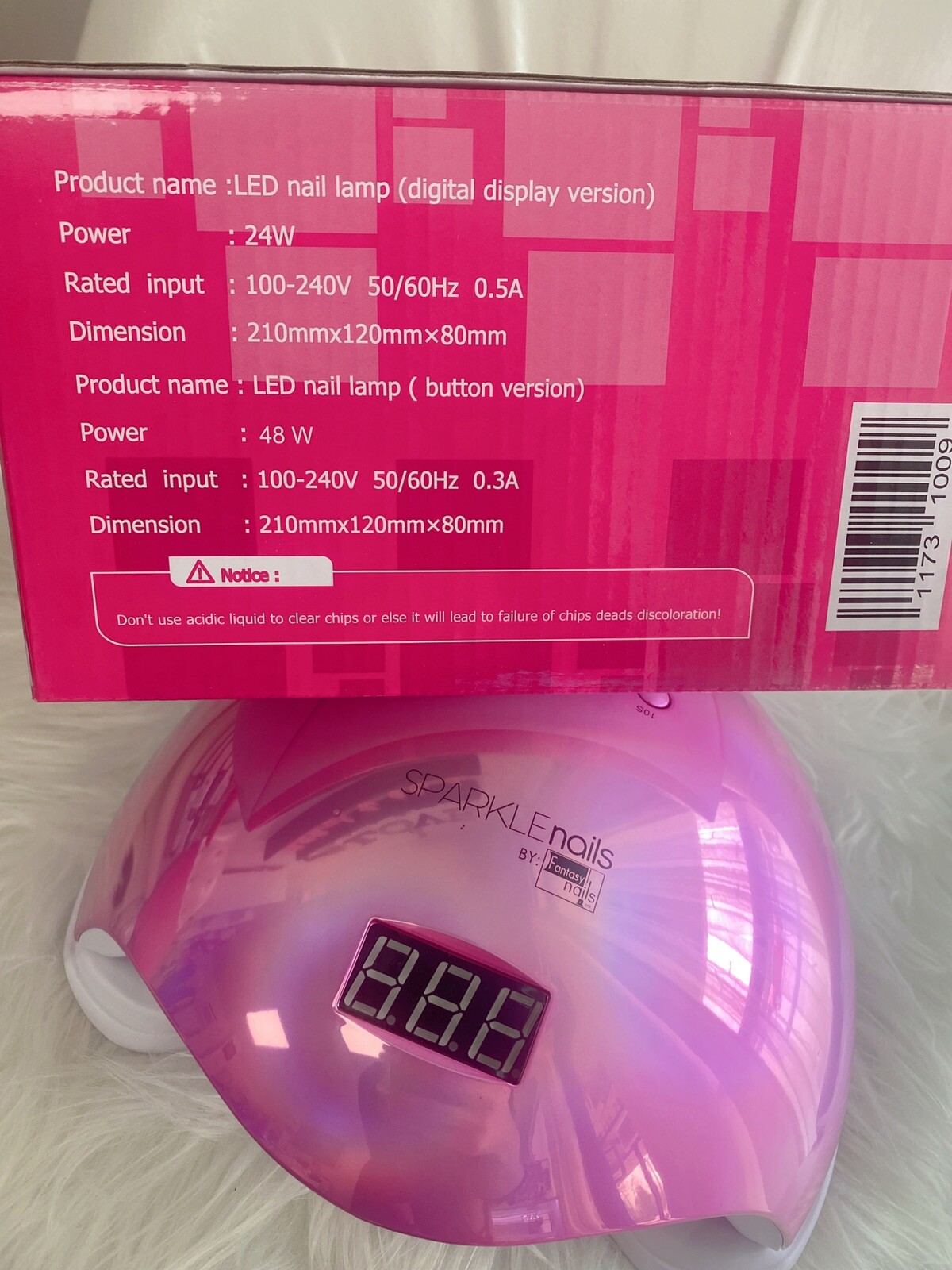FANTASY NAILS 48W Nail Gel Led UV Nail Lamp eBay