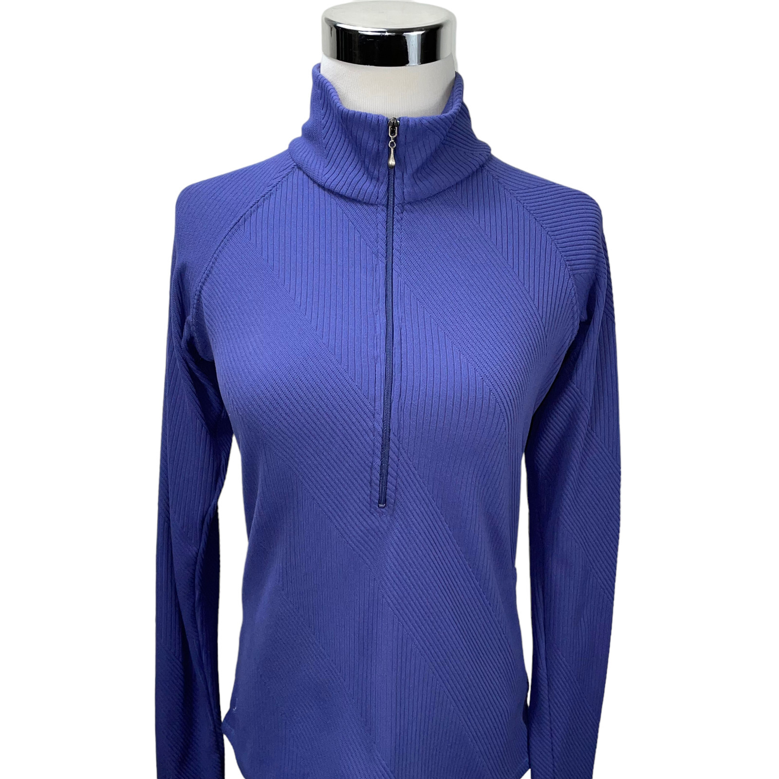 Lucy Half Zip Workout Knit Top Pullover Lightweig… - image 3
