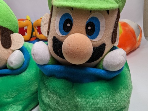 Super Mario Plush Slippers Set 1993 Banpresto - Picture 4 of 13